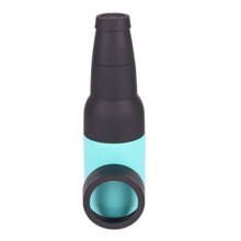 Enfriador de latas y botellas de acero inoxidable de 12 oz con abridor