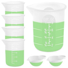 Ensemble de 7 tasses à mesurer en silicone