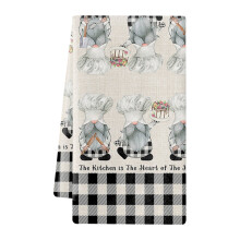 Serviette à mains en microfibre douce et absorbante pour le nettoyage de la cuisine