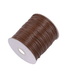 SOFEIYA PU leather cord necklace 1.2MM brown