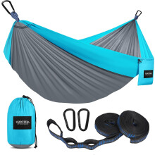 Hamaca de camping Kootek – Capacidad de 500 lb, compacta y