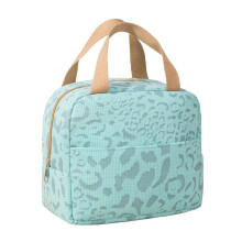 Kwiatowy pikowany izolowany lunchbox dla kobiet, mały