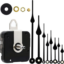Clock Movement Replacement Shaft with Hands