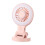 Ventilateur de bureau USB avec support pour téléphone et 3 vitesses 1