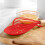 Dessous de cuillère en silicone rouge 2