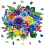 Träpussel med blommor, 200 bitar 1