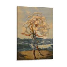 Salvador Dali Canvas Art Print – 12x18 in