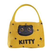 Isolierte Lunchtasche mit Cartoon-Motiv, leicht und faltbar