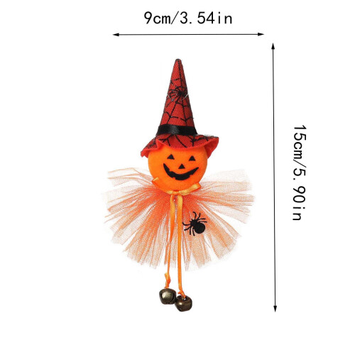 Halloween Hanging Gnome Ornament Spooky Handmade Decor