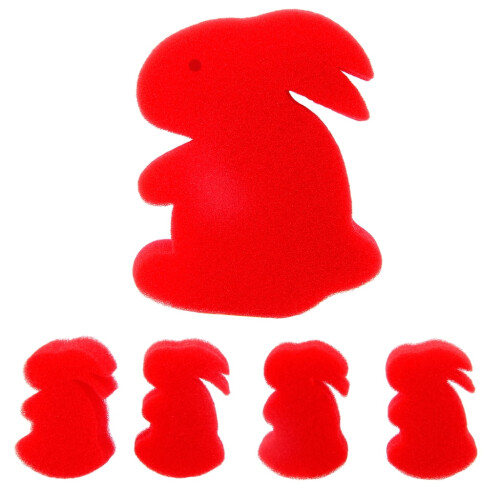Accessoire éponge lapin magique pour débutants, 1 pièce
