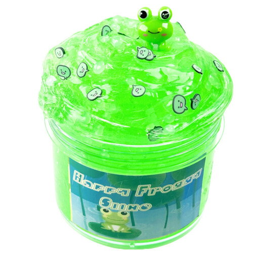Grünes Kristallknete-Bastelset, dekorative Harzknete, 70 ml