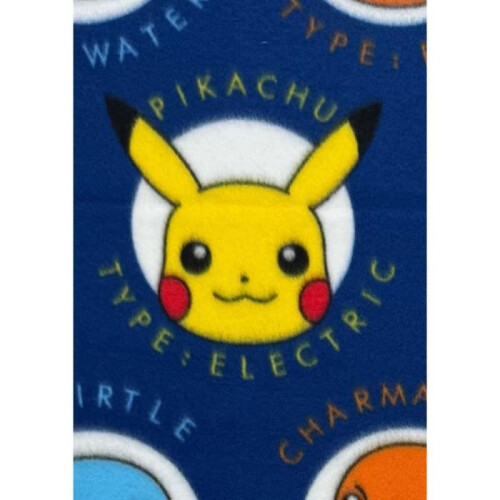 Pokémon Kariert - POKEMON - Gesichter - 100 x 140 cm 2