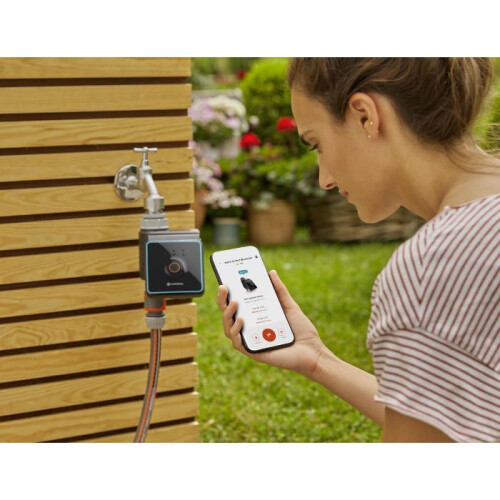 Gardena Programador - GARDENA - Bluetooth - Para grifos 20/27 y 26/34 - 3 programas independientes 2