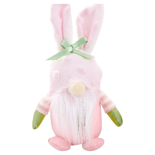 Easter Bunny Gnome Plush Decoration 17 cm