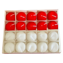 Vela flotante blanca impermeable grande (1 unidad)