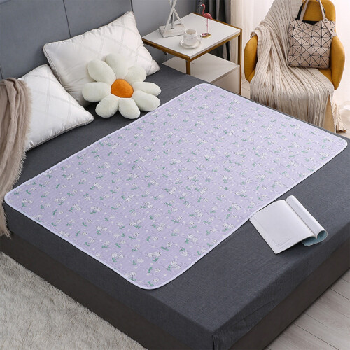 Protège-matelas imperméable et lavable 150 x 100 cm