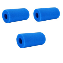 Återanvändbar poolfiltersvamp av typ B, 20x10 cm (3-pack)