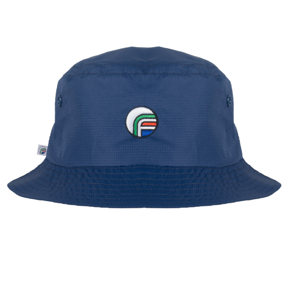 Fan Originals Bucket Hat - Classic All Navy - Embroidered Logo L/Xl Blue,White,Black