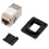 TUK LTD SACK3SDSpm Shielded D universal Cat6 through coupler 2