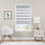 Achim Celestial cordless zebra shade polyester72in L x30 1