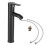 Robinet mitigeur de lavabo en acier inoxydable noir 1