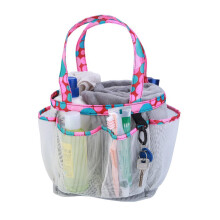Washranp Mesh Shower Caddy with 8 Pockets, Portable