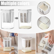 Greek Yogurt Strainer 1100ml with Fine Mesh Bag & Lid