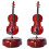 Boîte à musique violon avec base rotative (lot de 2) 1