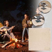 Fireproof Camping Mat Flame Retardant Fiberglass 1 Pack