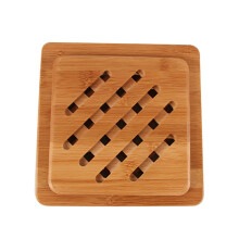 Bamboo Coasters Square or Round Heat-Resistant Table Pads