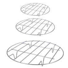 Stainless Steel Anti-Scald Steamer Racks 3pcs
