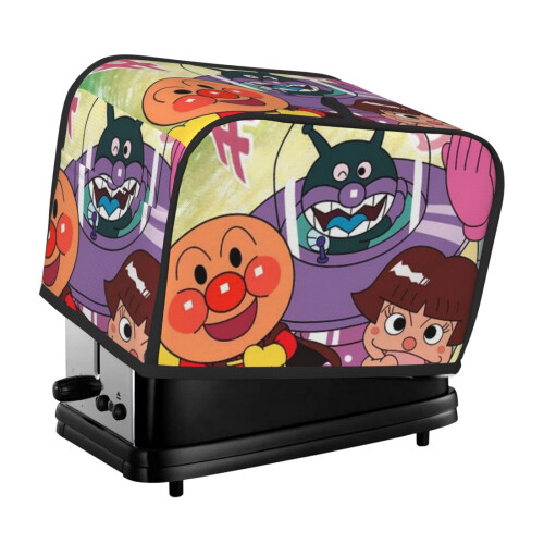 Anpanman toaster cover 2-slice polyester dust and