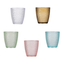 Chope à bière, verre à vin, tasse à eau, verre à café glacé (5 pièces)