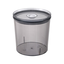 Seau blanc avec couvercle, capacité de 5 gallons (environ 19 litres) pour la conservation des aliments