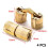 Brass Copper Concealed Barrel Hinge 4 Pack 1