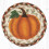 Pumpkin Round Coaster 7 x 7 Inches 1