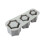 Silicone Ice Cube Tray with Lid, 3-Grid Hollow Cylinder Mold 1