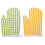 Eease Oven Mitts, Heat-Resistant, 2-Pack 1