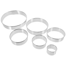Empanada Press Pie Molds Stainless Steel 6pcs