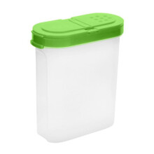 Clear Spice Jars with Double Lid 12-Pack