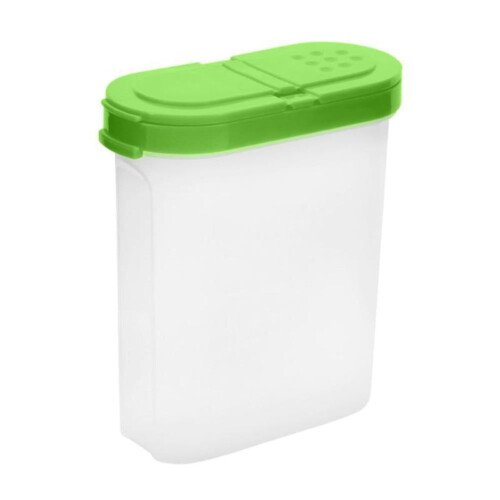 Clear Spice Jars with Double Lid 12-Pack