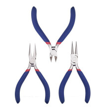 Set clești pentru bijuterii din oțel carbon, 3 piese