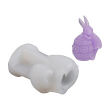 Easter Rabbit Silicone Moulds for Plaster Wax Baking Decor