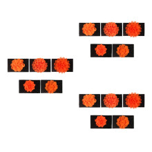 15Pièces Bandeaux Élastique Coton Orange Décor Halloween