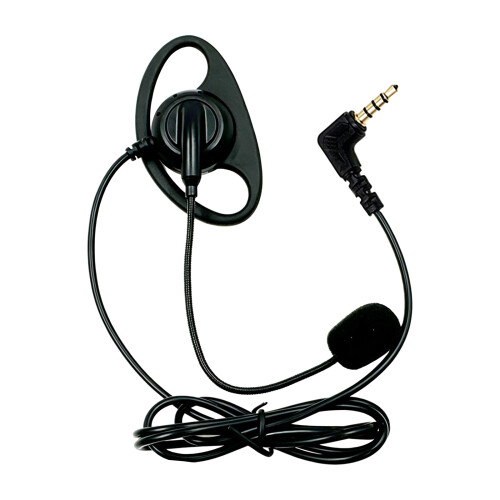 Tours Guide Headphone With Microphone-3.5mm 4 sections elbow