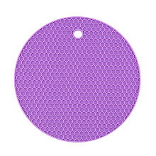 Suporte de silicone resistente ao calor para panelas e frigideiras quentes.