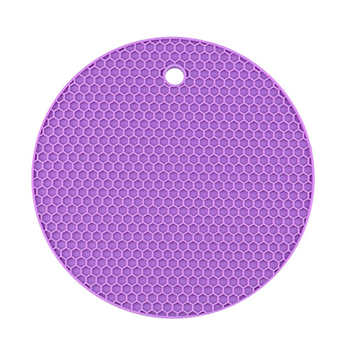 Suporte de silicone resistente ao calor para panelas e frigideiras quentes.
