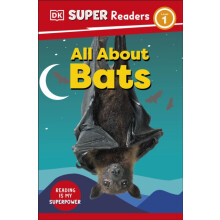 DK Super Readers Level 1 All About Bats by DK Paperback Book