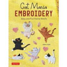 Cat Mania Embroidery by Jeon Ji Sun Paperback Book