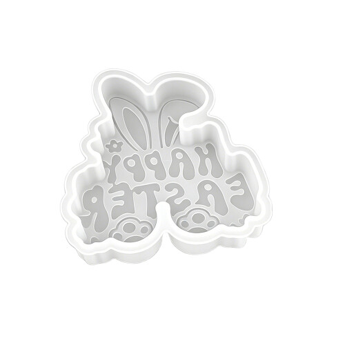Happy Easter Silicone Molds Heart Shaped Silicone Molds for-C